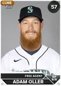 Live Adam Oller 57 OVR - MLB The Show 23 - ShowZone