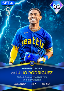 Julio Rodriguez card art