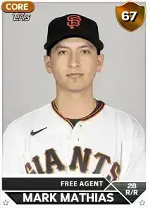 Mlb Mark Mathis Live Mark Mathias 67 OVR - MLB The Show 23 - ShowZone