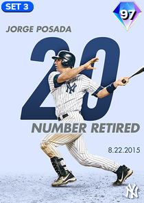 Jorge Posada card art