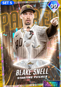 2023 Finest Blake Snell 99 OVR - MLB The Show 23 - ShowZone