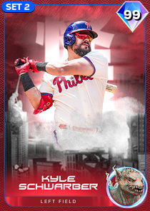 Kaiju Kyle Schwarber 99 OVR - MLB The Show 23 - ShowZone