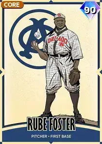 Rube Foster card art