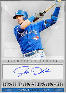 MLB TOPPS ジョシュ・ドナルドソン Signature Josh Donaldson - MLB The Show 19 - ShowZone