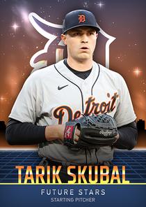 2020 Tarik Skubal Bowman Chrome 1st #108 + Stadium #99 RC