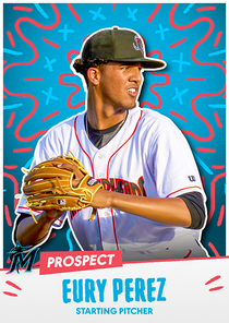 Eury Pérez, Walker Buehler Prospect Eury Perez 84 OVR - MLB The Show 22 - ShowZone