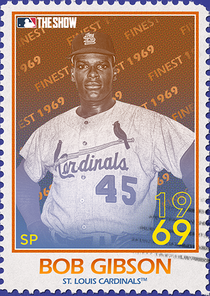 MLB 06 Sweet Spot BOB GIBSON 直筆サインカード Finest Bob Gibson - MLB The Show 22 - ShowZone