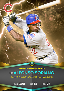 Alfonso Soriano card art