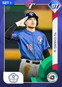 Yu chang World Baseball Classic Yu Chang - MLB The Show 23 - ShowZone