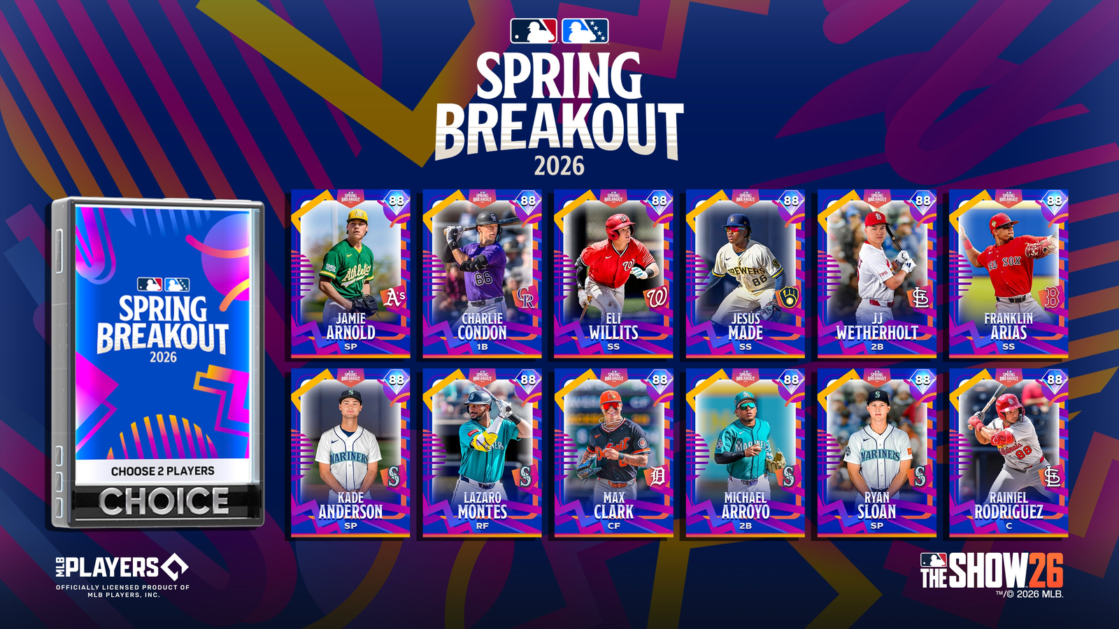 MLB The Show 26: Spring Breakout Content Breakdown - ShowZone